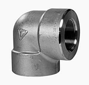 paslanmaz 3000LB NPT Dişli Dirsek